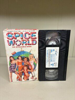 Spice World The Spice Girls Movie VHS 1998 Columbia Tristar 90s Pop TESTED Retro